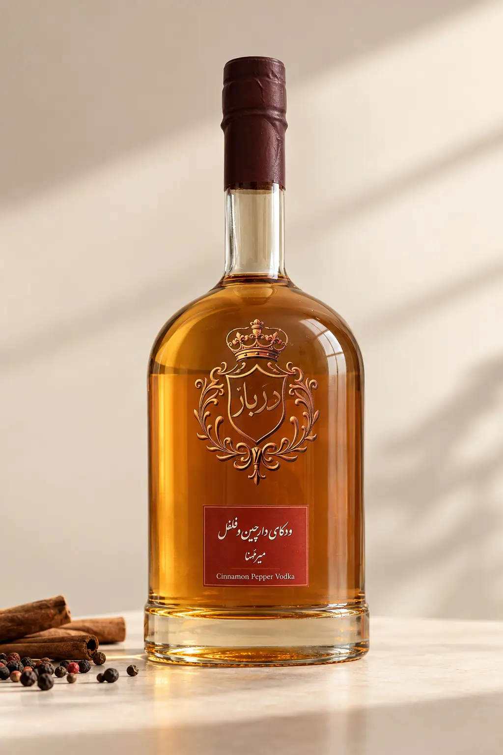 Cinnamon and Pepper Vodka